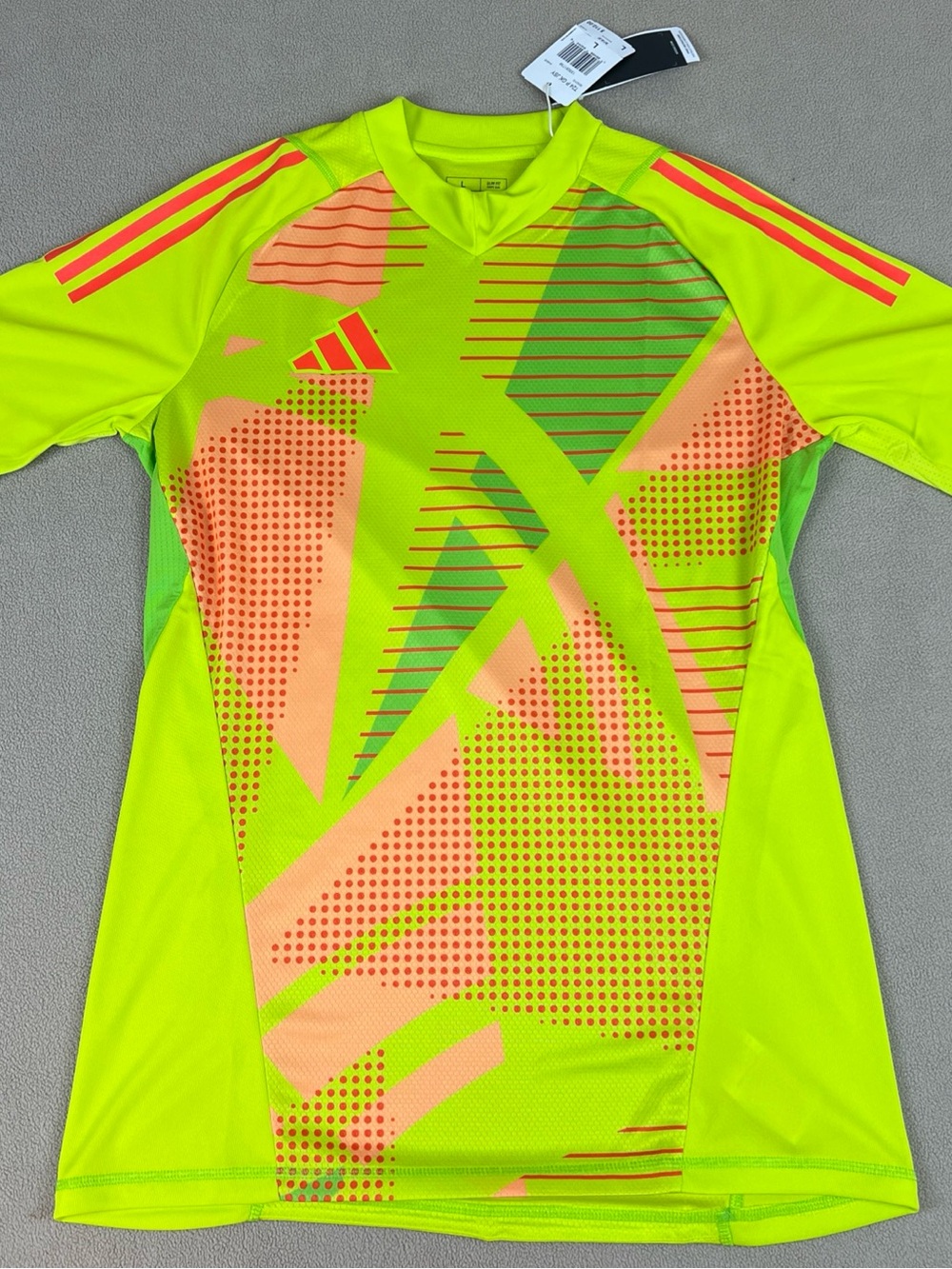 Adidas Tiro 24 Pro Goalkeeper Shirt Soccer GK Football Jersey. Men Sz L, IK4906